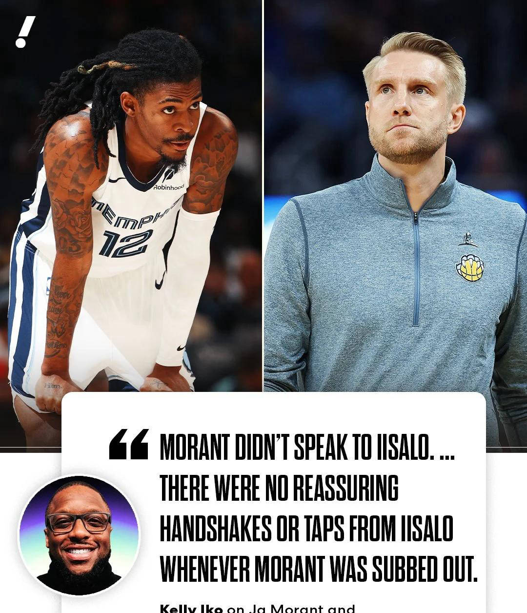 关于转会期突围战来临,孟菲斯灰熊围绕NBA季后赛内部沟通,震撼外界,数据趋势出现新变化的信息 关于转会期突围战来临,孟菲斯灰熊围绕NBA季后赛内部沟通,震撼外界,数据趋势出现新变化的信息